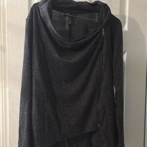 Forever 21 Dark Gray Cowl Neck Sweater